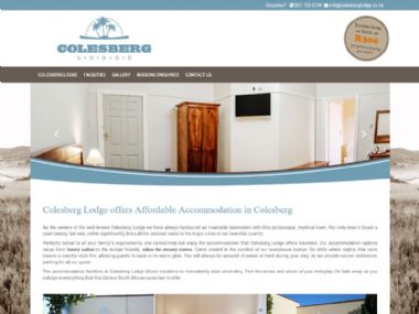 Colesberg Lodge<br>
<a href='http://www.colesberglodge.co.za' target='_blank'><small>www.colesberglodge.co.za</small></a>