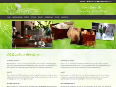 Lily Guesthouse<br><a href='http://www.lilyhouse.co.za' target='_blank'><small>www.lilyhouse.co.za</small></a>