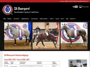 SA Boerperd Horse Breeders' Society<br><a href='http://www.saboerperd.com' target='_blank'><small>www.saboerperd.com</small></a>
